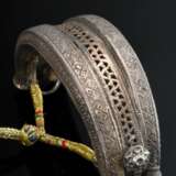 Indian upper arm bracelet made of 2 concave sleeve… - photo 2