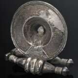 Indian earring consisting of two funnel-shaped dis… - photo 1