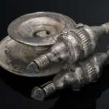 Indian earring consisting of two funnel-shaped dis… - photo 3