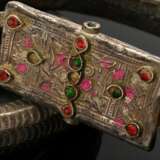 2 Various Indian foot bracelets with geometric veg… - photo 2