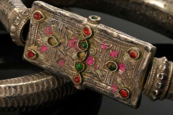 2 Various Indian foot bracelets with geometric veg… - photo 2 2 Various Indian foot bracelets with geometric veg… - photo 2