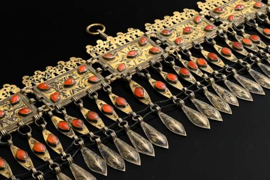 Tekke Turkmen headdress ornament ‘Manglaylik’ made… - photo 1