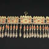 Tekke Turkmen headdress ornament ‘Manglaylik’ made… - photo 2