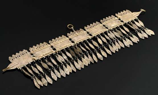 Tekke Turkmen headdress ornament ‘Manglaylik’ made… - photo 3