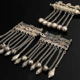 3 Various pieces of Tekke Turkmen jewellery: ‘Bazb… - photo 5