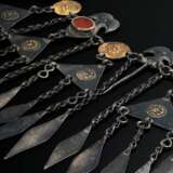 Yomud Turkmen ‘Sandschalyk’ hood ornament made of … - фото 3