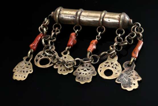 Tunesische Amulettkapsel "Qannuta", röhrenförmig m… - Foto 2 Tunesische Amulettkapsel "Qannuta", röhrenförmig m… - Foto 2