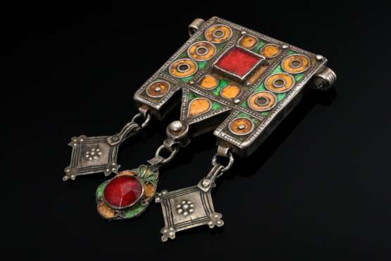 Südmarokkanischer "Hirz" Amulettanhänger aus doppe… - Foto 1