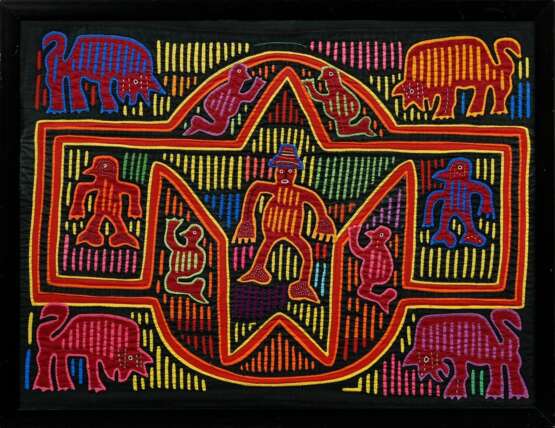 2 Various Colombian Kuna molas, ‘Man in Landscape’… - фото 2