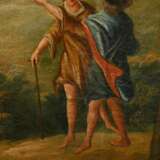 Large 4-part screen ‘Ideal landscape with palace a… - photo 5