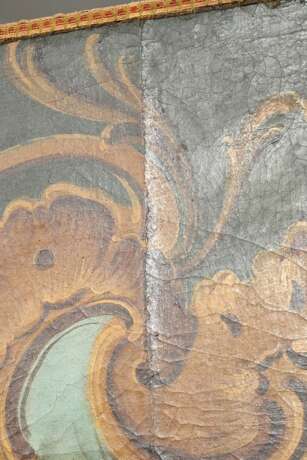 Large 4-part screen ‘Ideal landscape with palace a… - photo 6 Large 4-part screen ‘Ideal landscape with palace a… - photo 6