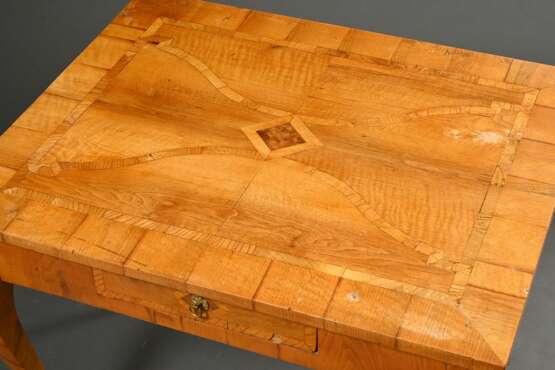 Baroque desk on curved legs with drawer in the fra… - photo 2 Baroque desk on curved legs with drawer in the fra… - photo 2