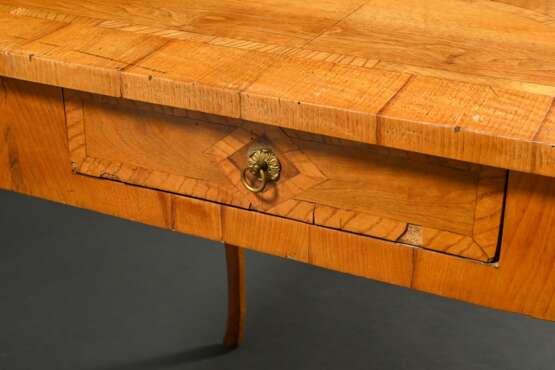 Baroque desk on curved legs with drawer in the fra… - photo 3 Baroque desk on curved legs with drawer in the fra… - photo 3