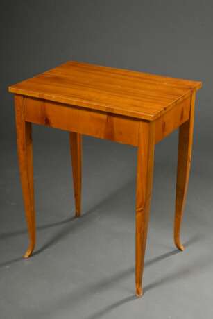 Biedermeier Beistelltisch in gerader Façon mit Sch… - Foto 4 Biedermeier Beistelltisch in gerader Façon mit Sch… - Foto 4