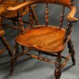 4 Various English captain's chairs with ergonomic … - photo 3