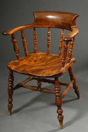 4 Various English captain's chairs with ergonomic … - photo 6 4 Various English captain's chairs with ergonomic … - photo 6