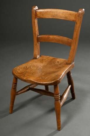 English children's kitchen chair with turned legs,… - фото 1