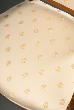 French armchair with sculpted cornucopia armrests,… - photo 3