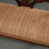 Small bench in Viennese Biedermeier style with she… - фото 5