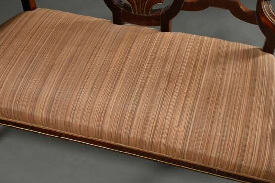 Small bench in Viennese Biedermeier style with she… - фото 5