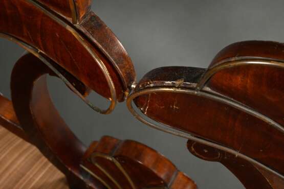 Small bench in Viennese Biedermeier style with she… - фото 6