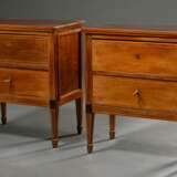 Pair of miniature chests of drawers in Biedermeier… - photo 1