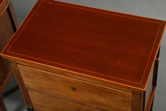 Pair of miniature chests of drawers in Biedermeier… - photo 2 Pair of miniature chests of drawers in Biedermeier… - photo 2