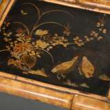 Colonial Beistelltisch mit Bambus Gestell und Lack… - Foto 3