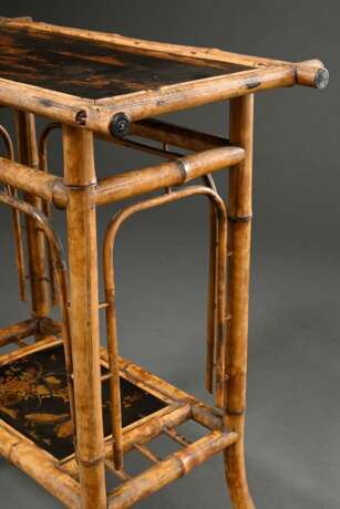 Colonial Beistelltisch mit Bambus Gestell und Lack… - Foto 4 Colonial Beistelltisch mit Bambus Gestell und Lack… - Foto 4