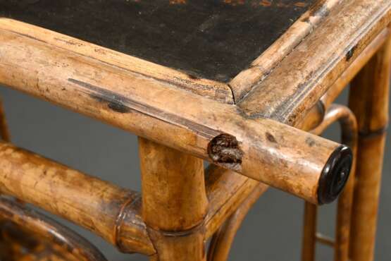 Colonial Beistelltisch mit Bambus Gestell und Lack… - Foto 5 Colonial Beistelltisch mit Bambus Gestell und Lack… - Foto 5