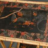 Colonial Beistelltisch mit Bambus Gestell, Lack Pl… - Foto 2