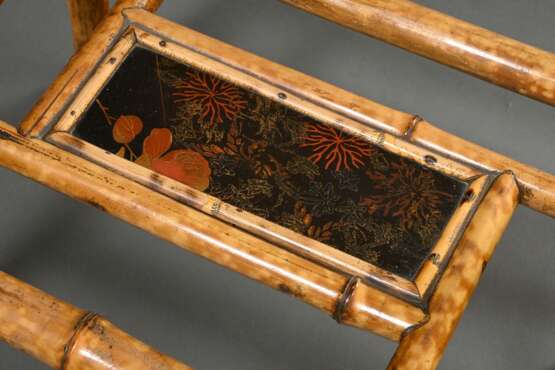 Colonial Beistelltisch mit Bambus Gestell, Lack Pl… - Foto 3 Colonial Beistelltisch mit Bambus Gestell, Lack Pl… - Foto 3