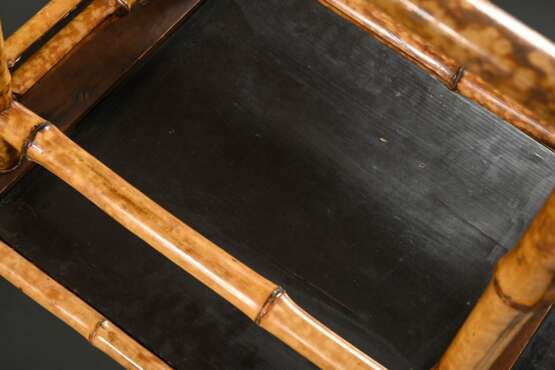 Colonial Beistelltisch mit Bambus Gestell, Lack Pl… - Foto 4 Colonial Beistelltisch mit Bambus Gestell, Lack Pl… - Foto 4