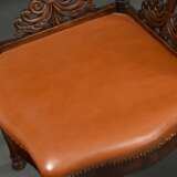 2 Historismus Ecksessel mit vollrund geschnitzten … - Foto 3