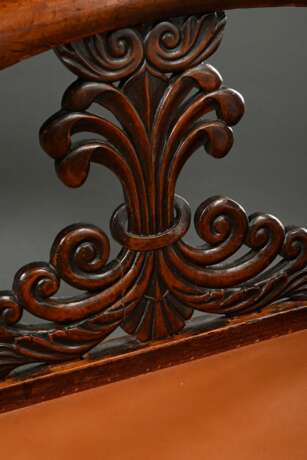 2 Historismus Ecksessel mit vollrund geschnitzten … - Foto 5