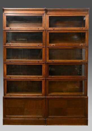 2 Patent bookcases, each with 6 compartments, labe… - фото 3