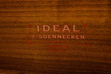 2 Patent Bücherschränke mit je 6 Abteilungen, bez.…