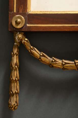 Klassizistischer Spiegel in gerader Façon mit Gitt… - Foto 2 Klassizistischer Spiegel in gerader Façon mit Gitt… - Foto 2