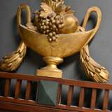 Klassizistischer Spiegel in gerader Façon mit Gitt… - Foto 3