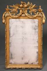 Louis XVI Spiegel mit detailreichem plastischem Au…