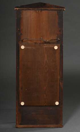 Biedermeier console mirror with pointed gable, mah… - фото 3