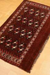 Yomud Tschowal, bag front with field pattern (4x4 …