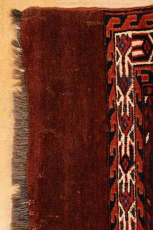 Yomud Tschowal, bag front with field pattern (4x4 … - фото 3