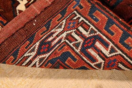 Yomud Tschowal, bag front with field pattern (4x4 … - фото 4