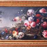 “The painting ” LANDSCAPE WITH FLOWERS”C. 18V” - photo 2