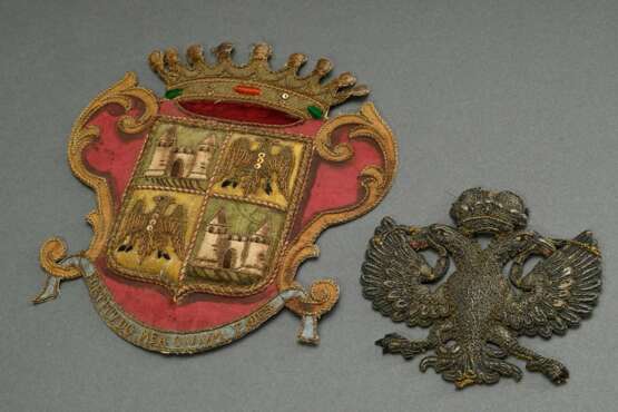 2 Various pieces: ‘Double-headed eagle’ and ‘Crown… - фото 1