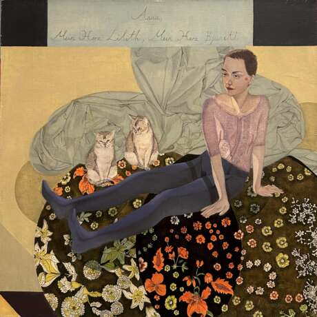 The other side of the sun Canvas oil 21th century - photo 3