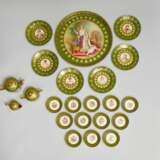 Unique table service Napoleon. Sevre Polychrome painting Empire At the turn of 19th -20th century - photo 3