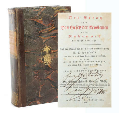 Der Koran oder Das Gesetz der Moslemen durch Muhammed den Sohn Abdulla… - Foto 1