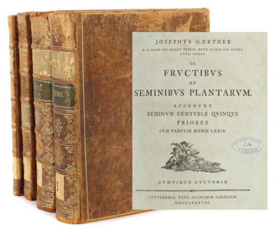 Gaertner, Joseph(us) De fructibus et seminibus plantarum (Über die Frü… - Foto 1